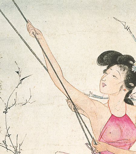大姚县-胡也佛的仕女画和最知名的金瓶梅秘戏图